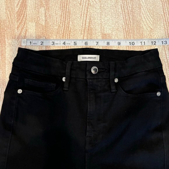 Good American Good Waist Skinny Jeans Size 2/26 - Picture 8 of 10